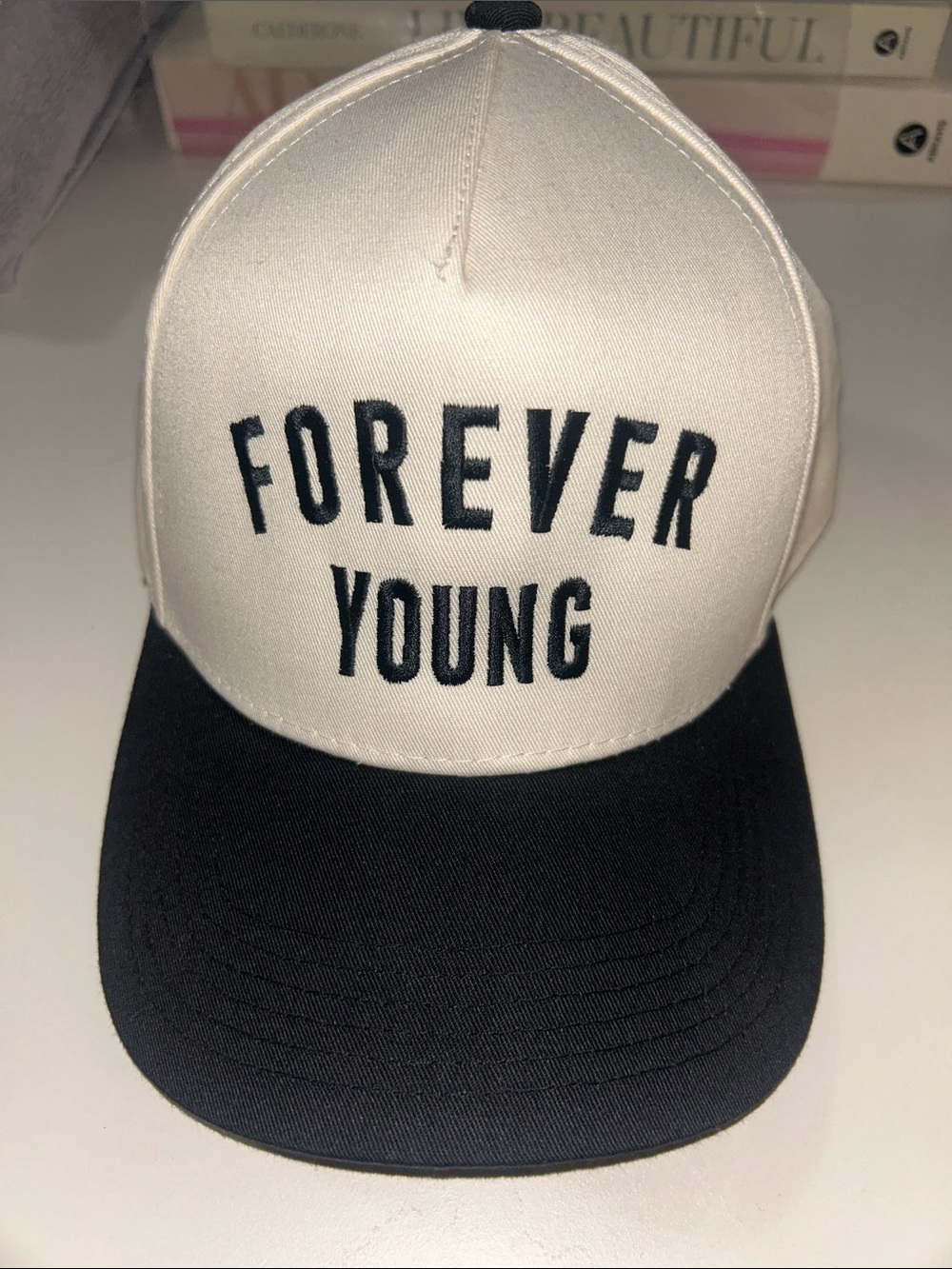 Forever Young Two-Tone Cap